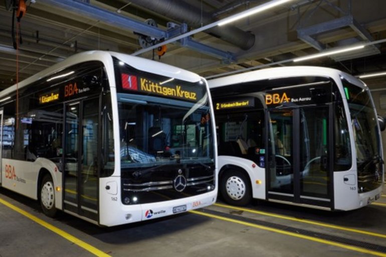 Gelenkbus von Mercedes-Benz eCitaro G
