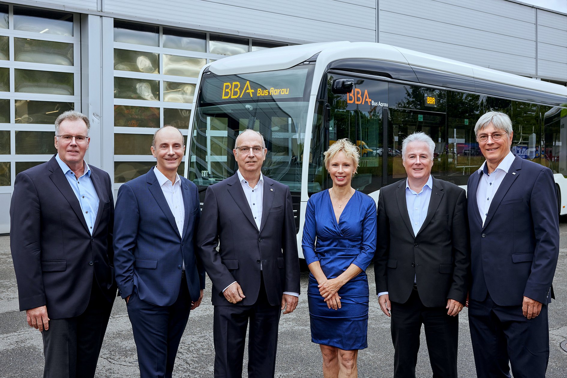 Andreas Meier, Werner Schib (Vizepräsident), Peter Forster (Präsident), Alexandra Schiller, Markus Eugster, Hans Konrad Bareiss